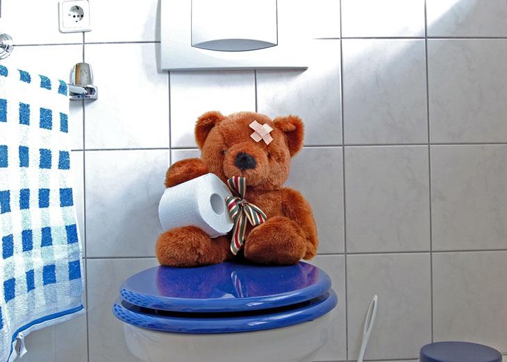 Ребенок боится ходить в туалет