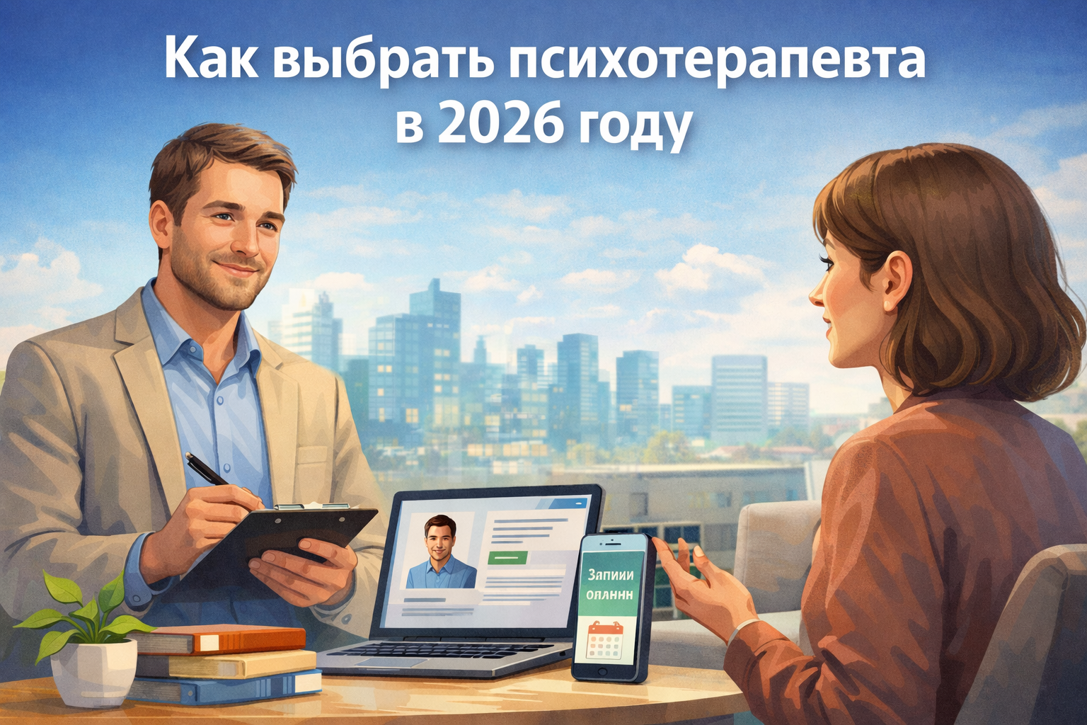 Как выбрать психотерапевта в 2026 году
